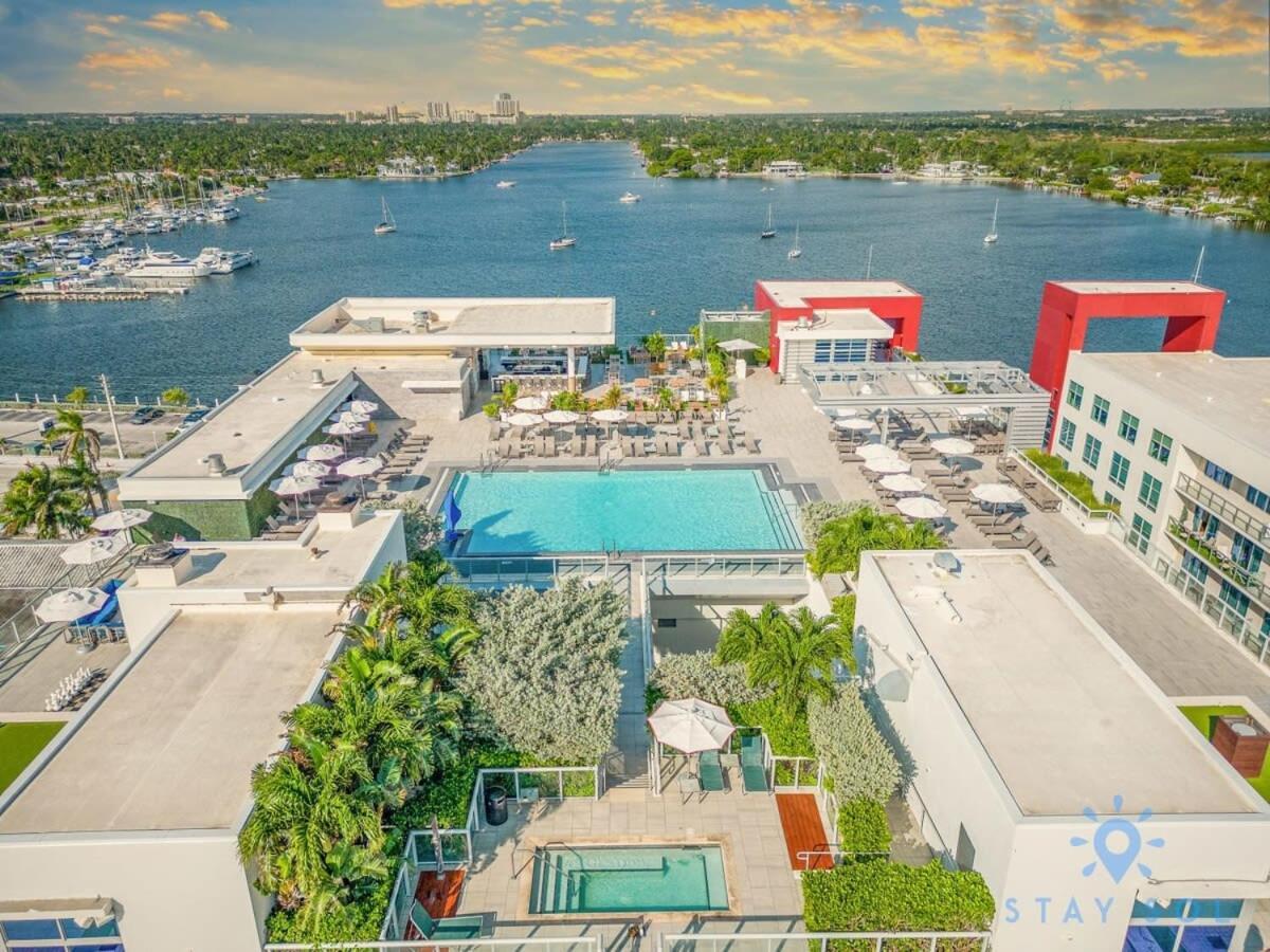 Hollywood Beach Broad - Walk - Amazing Pool - Hot Tub Bagian luar foto