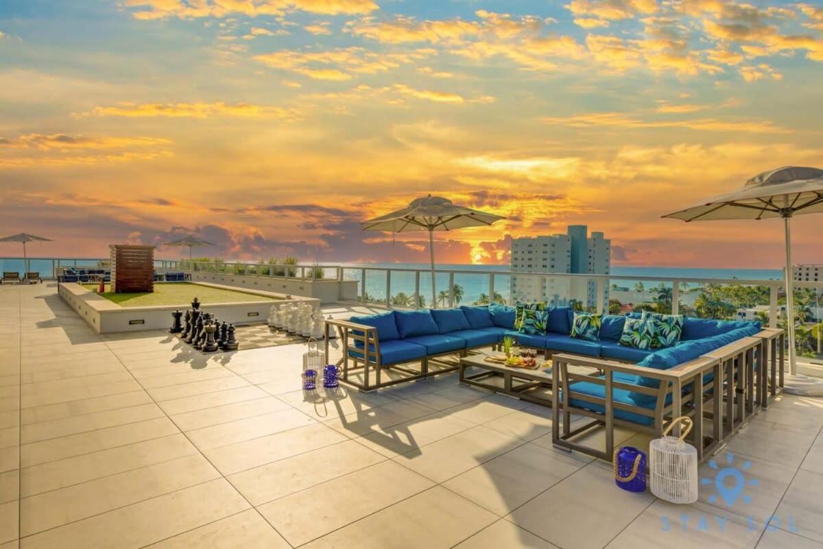 Hollywood Beach Broad - Walk - Amazing Pool - Hot Tub Bagian luar foto