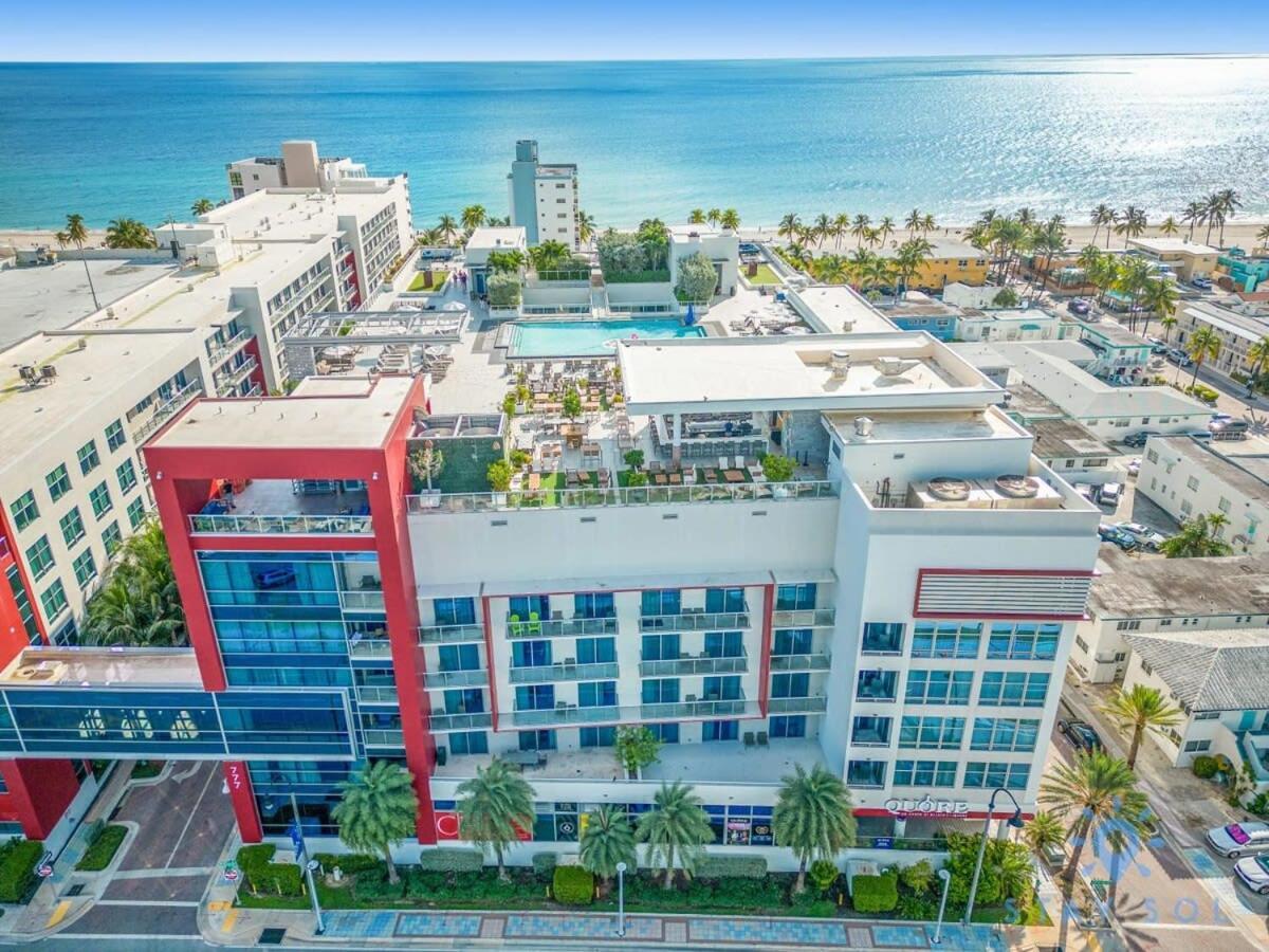 Hollywood Beach Broad - Walk - Amazing Pool - Hot Tub Bagian luar foto