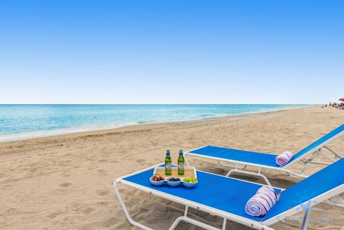 Hollywood Beach Broad - Walk - Amazing Pool - Hot Tub Bagian luar foto